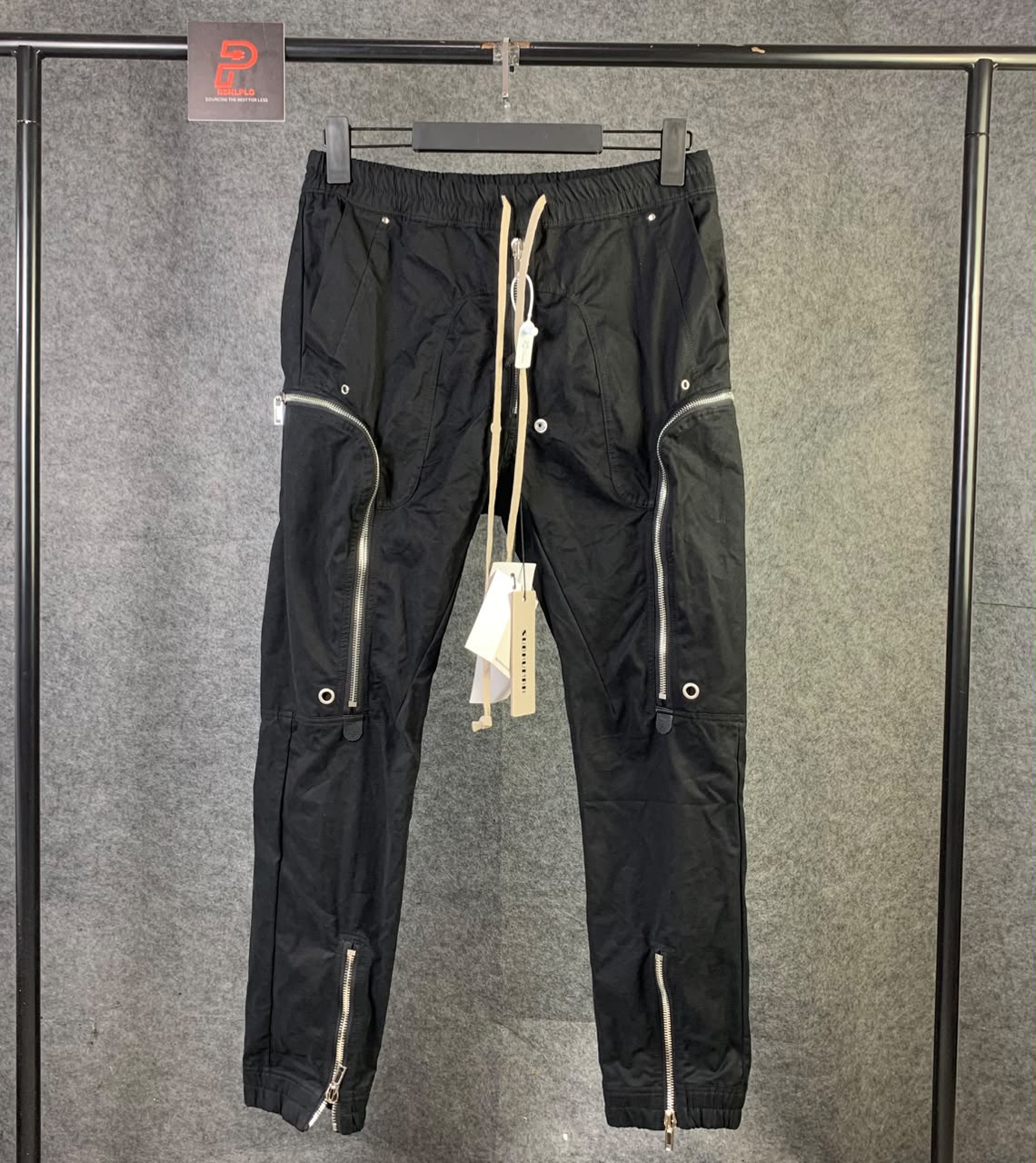 Rick Owens Bauhaus Cargo Pants ‘Black’