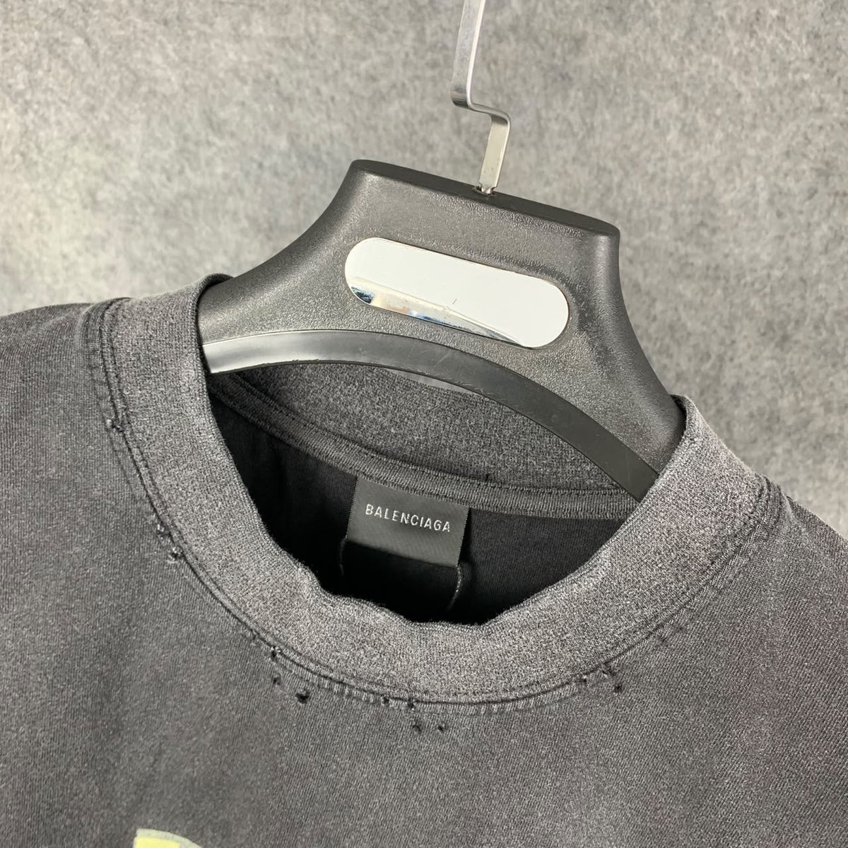 Balenciaga Tape Medium-Fit T-Shirt ‘Black’