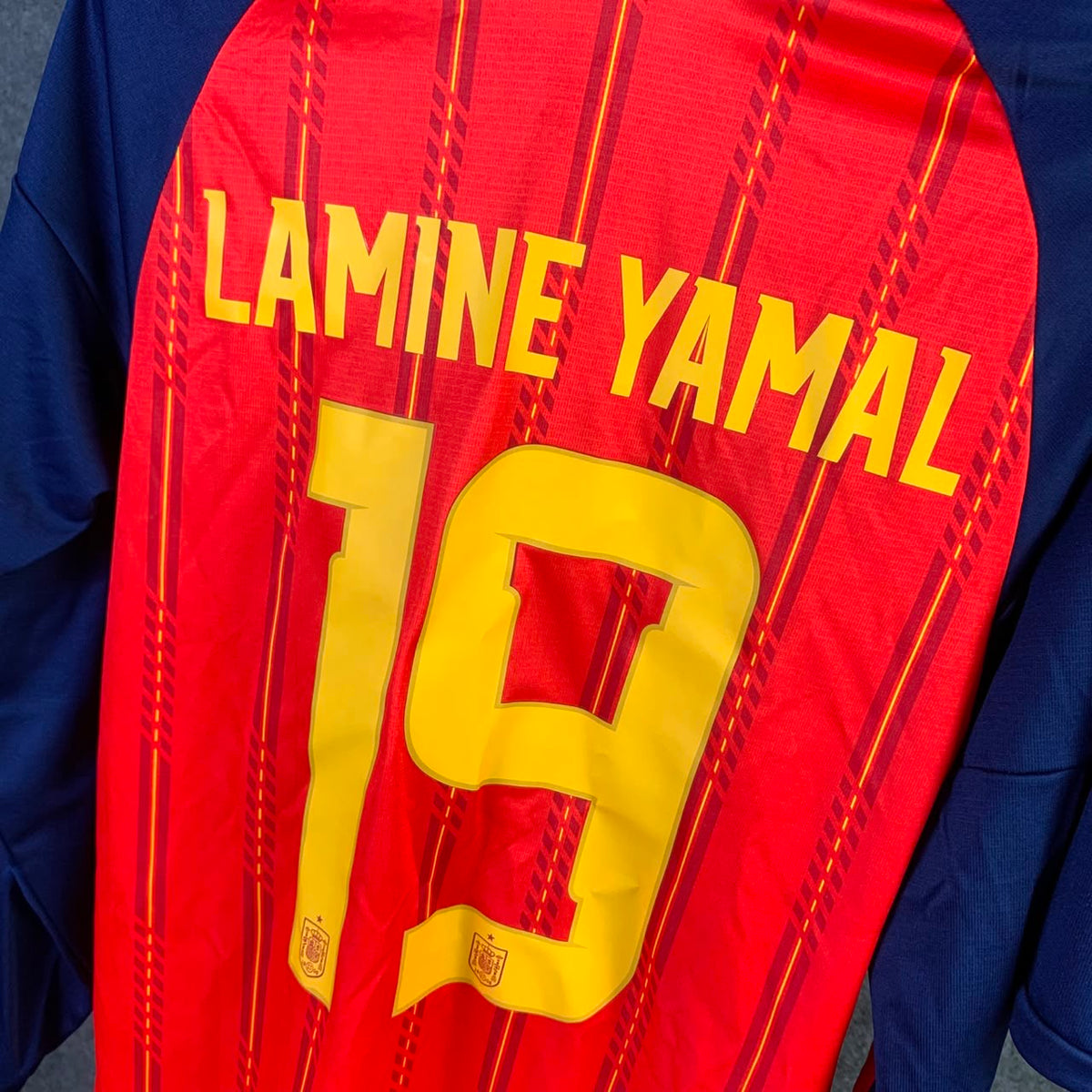 Spain World Cup 2026 Long Sleeve Away Kit  (Please put your preferred number and name in the order note)
