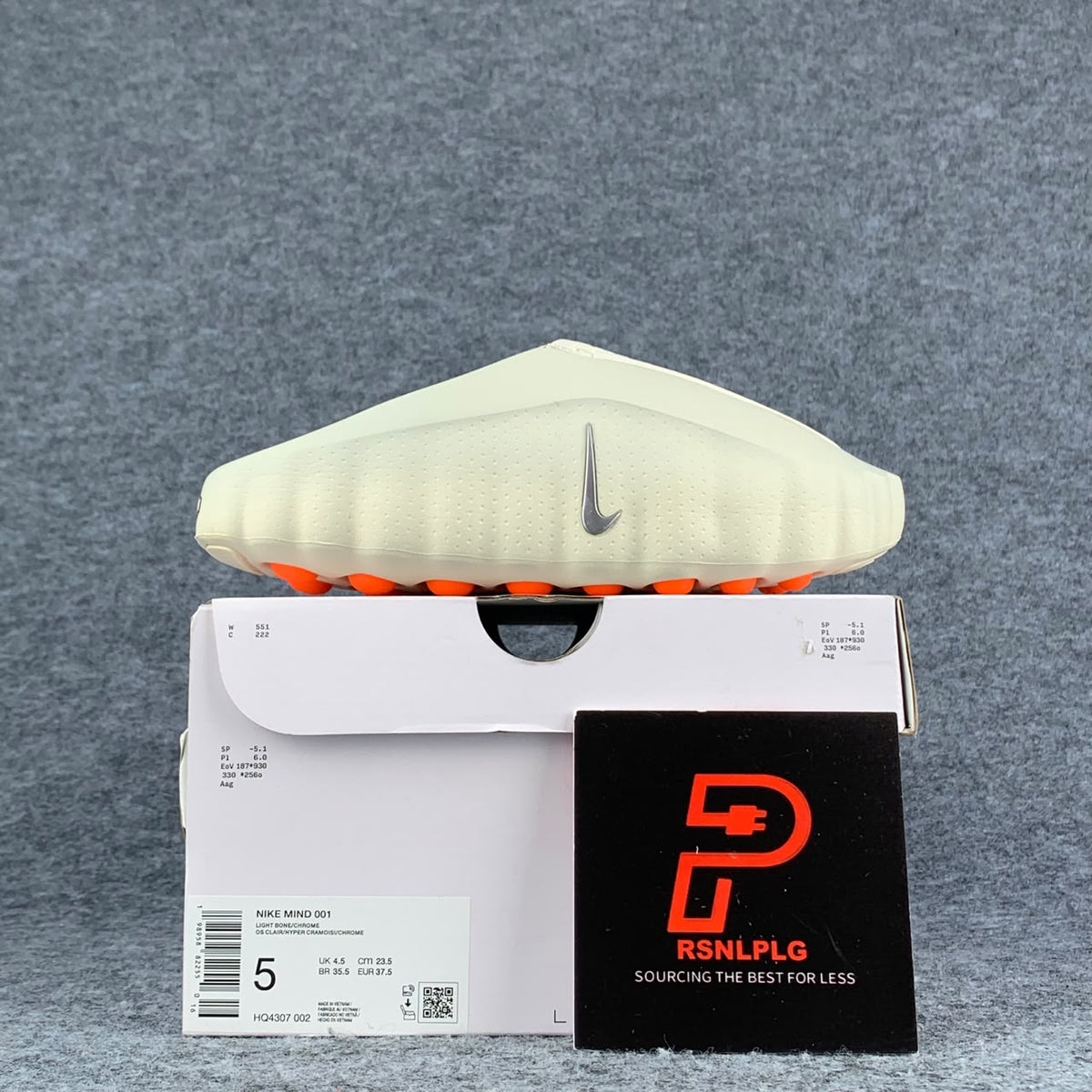Nike Mind 001 'Light Bone' (We recommend sizing up)