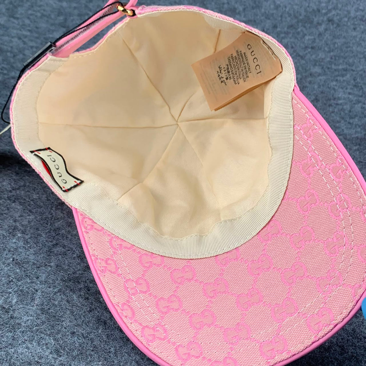 Gucci GG Canvas Baseball Cap ‘Pink’