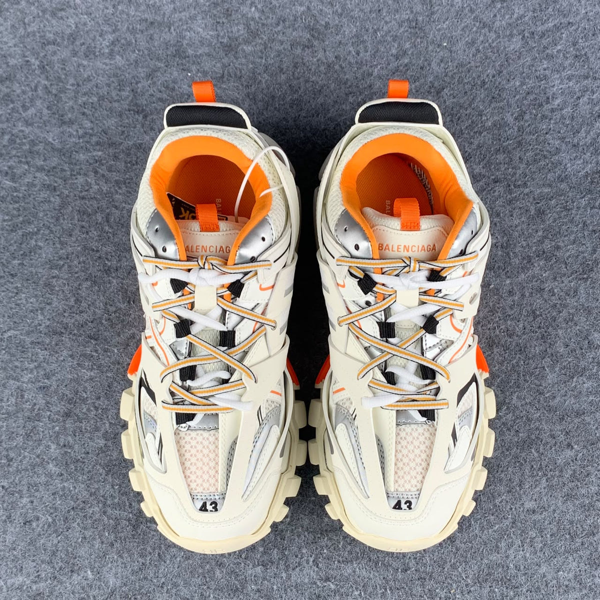 Balenciaga Wmns Track Trainer 'White Orange'