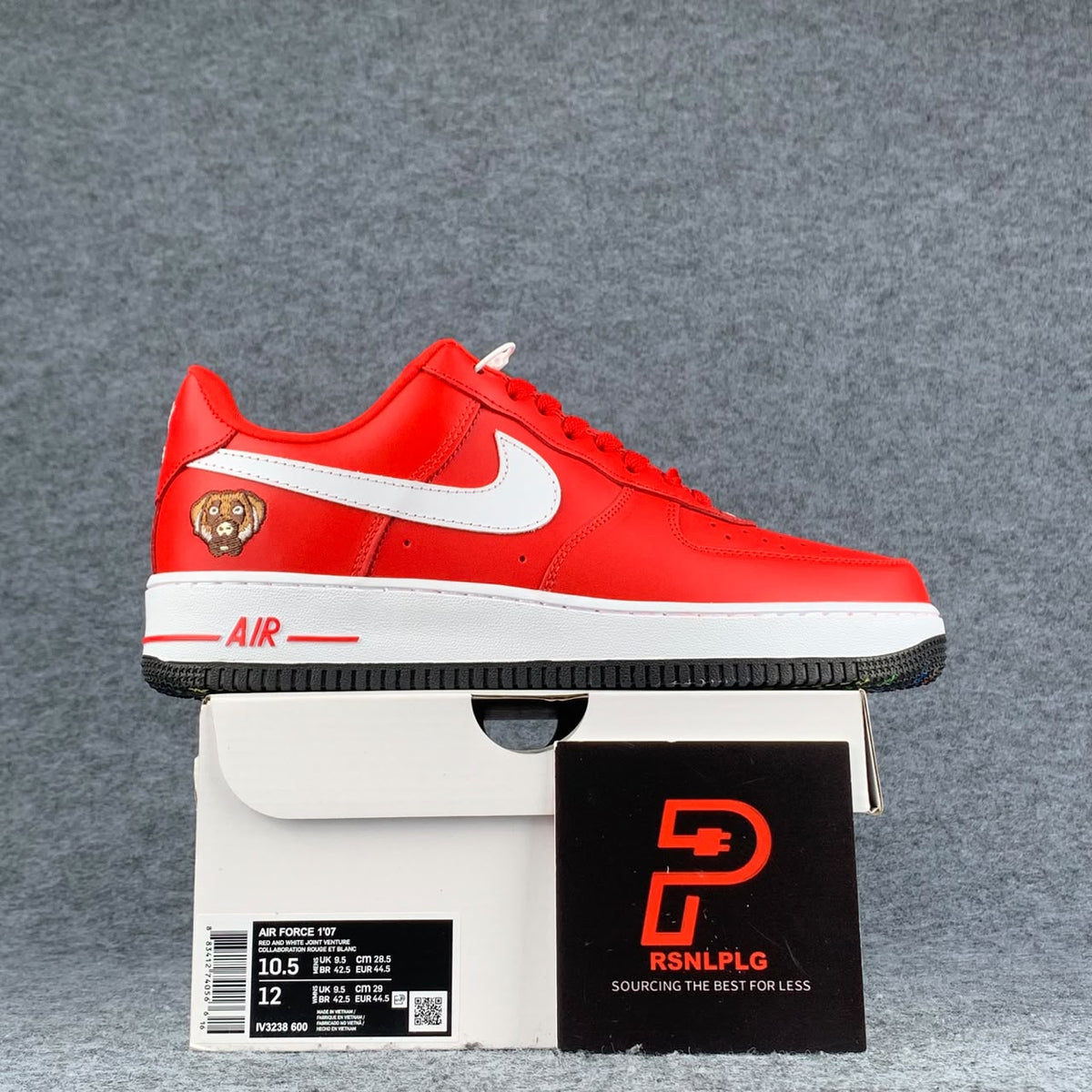 Victor Victor x Nike Air Force 1 ’01 'University Red'