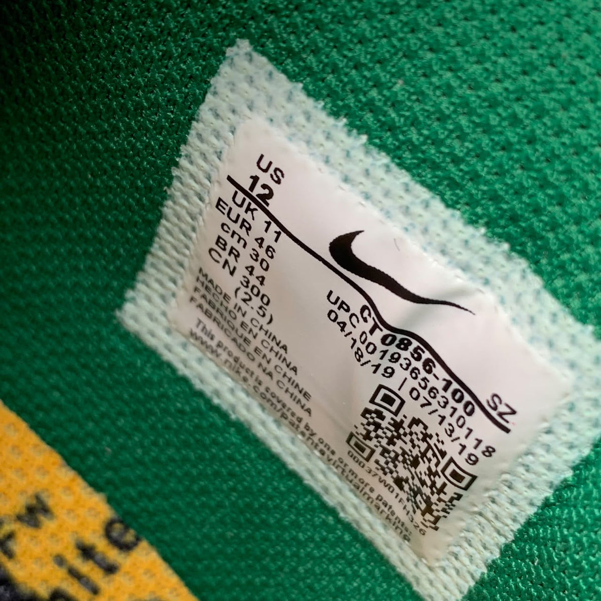 Off-White x Dunk Low 'Pine Green'