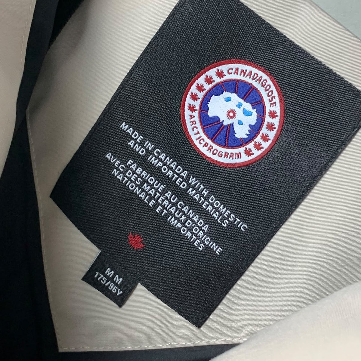 Canada Goose Expedition Parka Cream