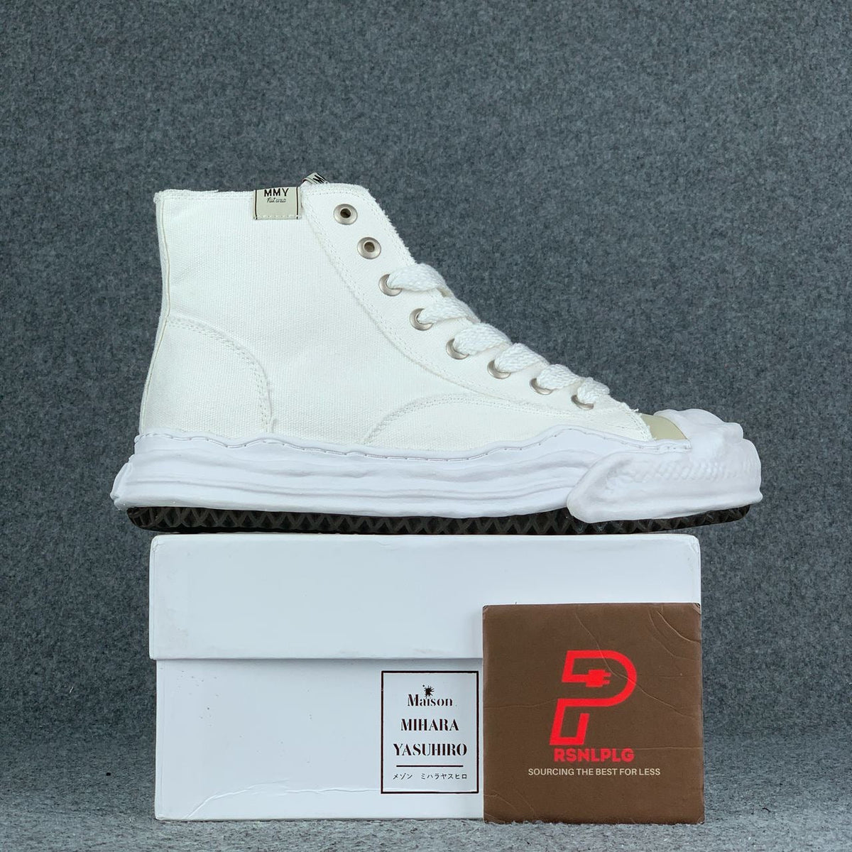 Maison Mihara Yasuhiro Peterson 23 OG Sole Canvas High “White”