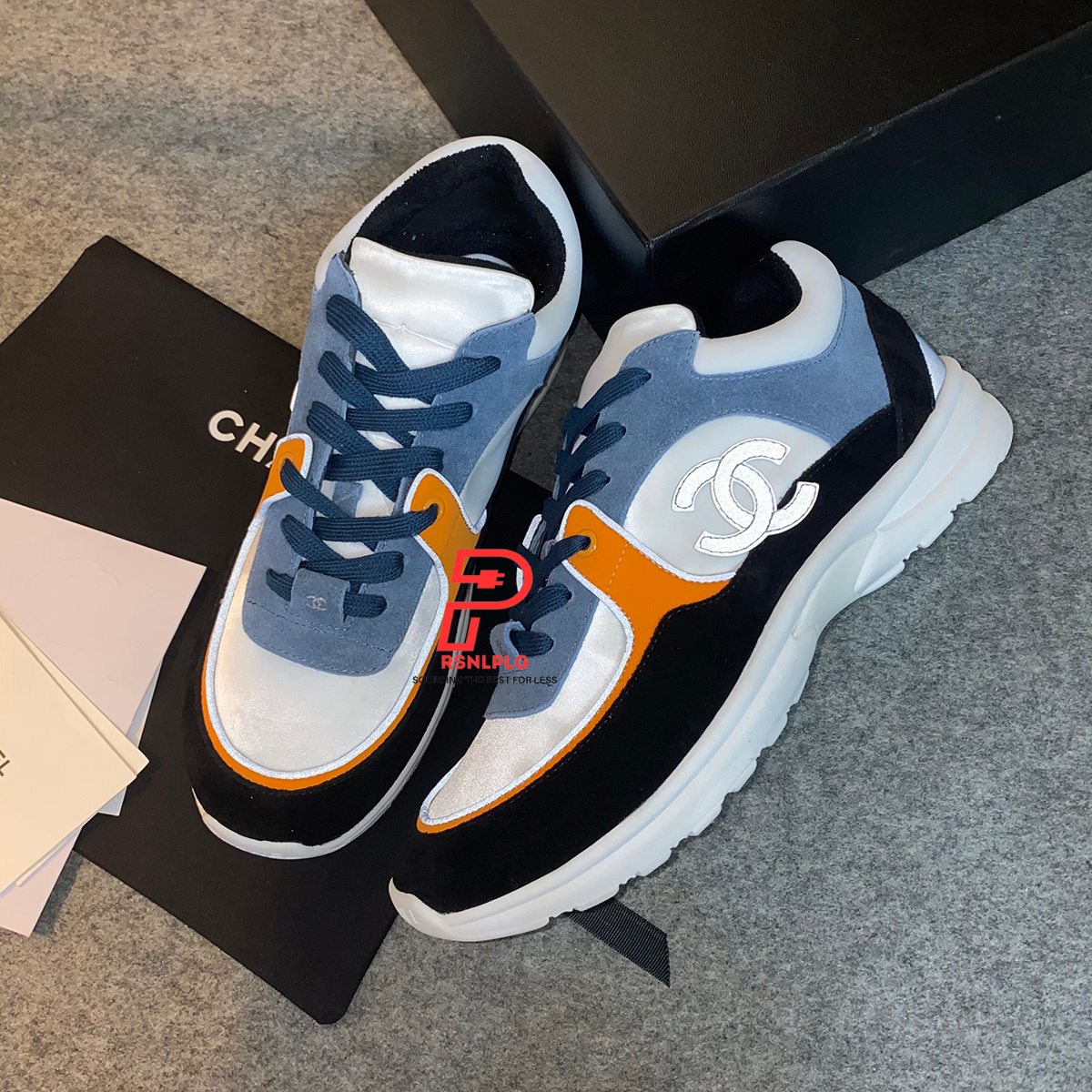 Chanel Wmns Sneaker 'White Navy'