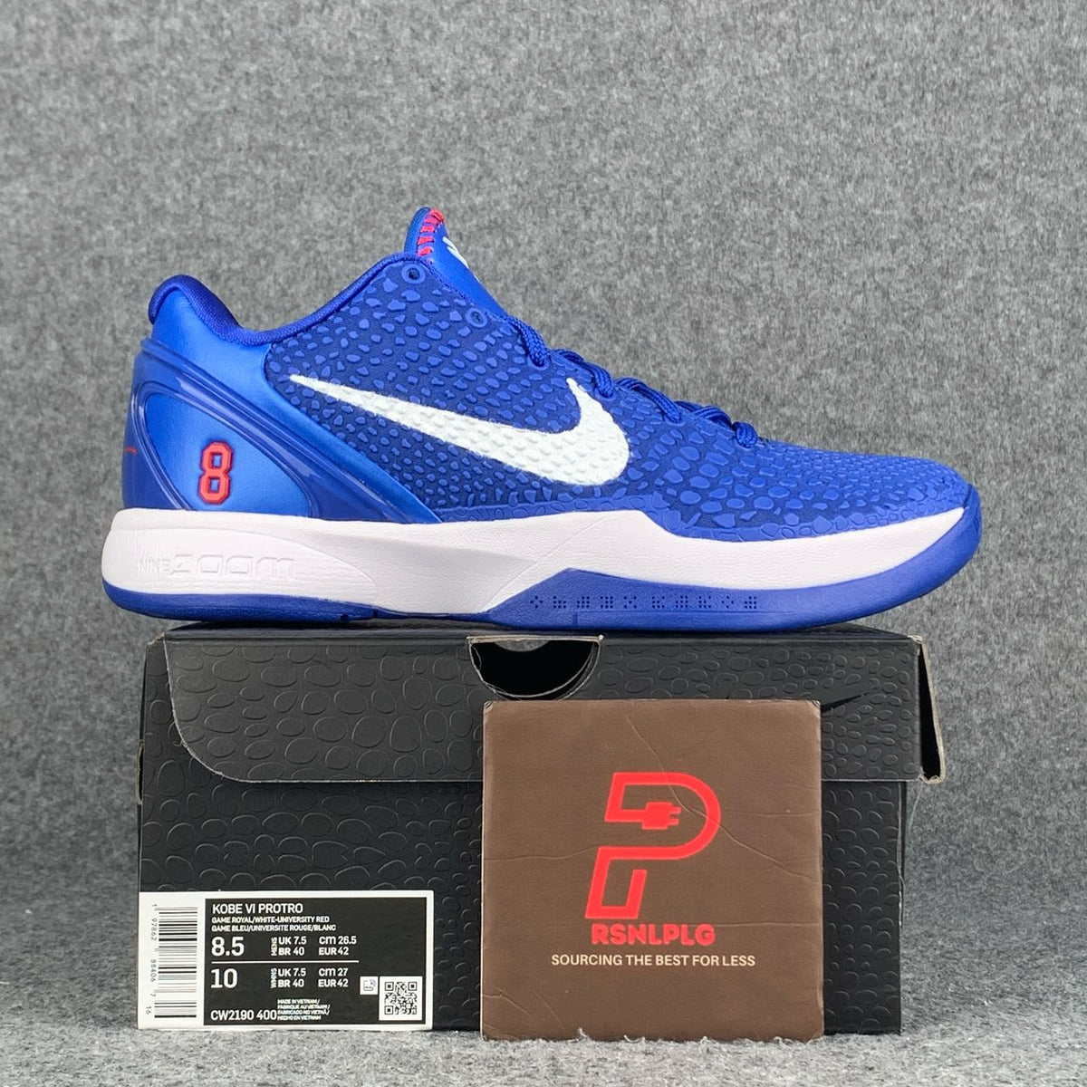 Nike Zoom Kobe 6 Protro 'Dodgers'