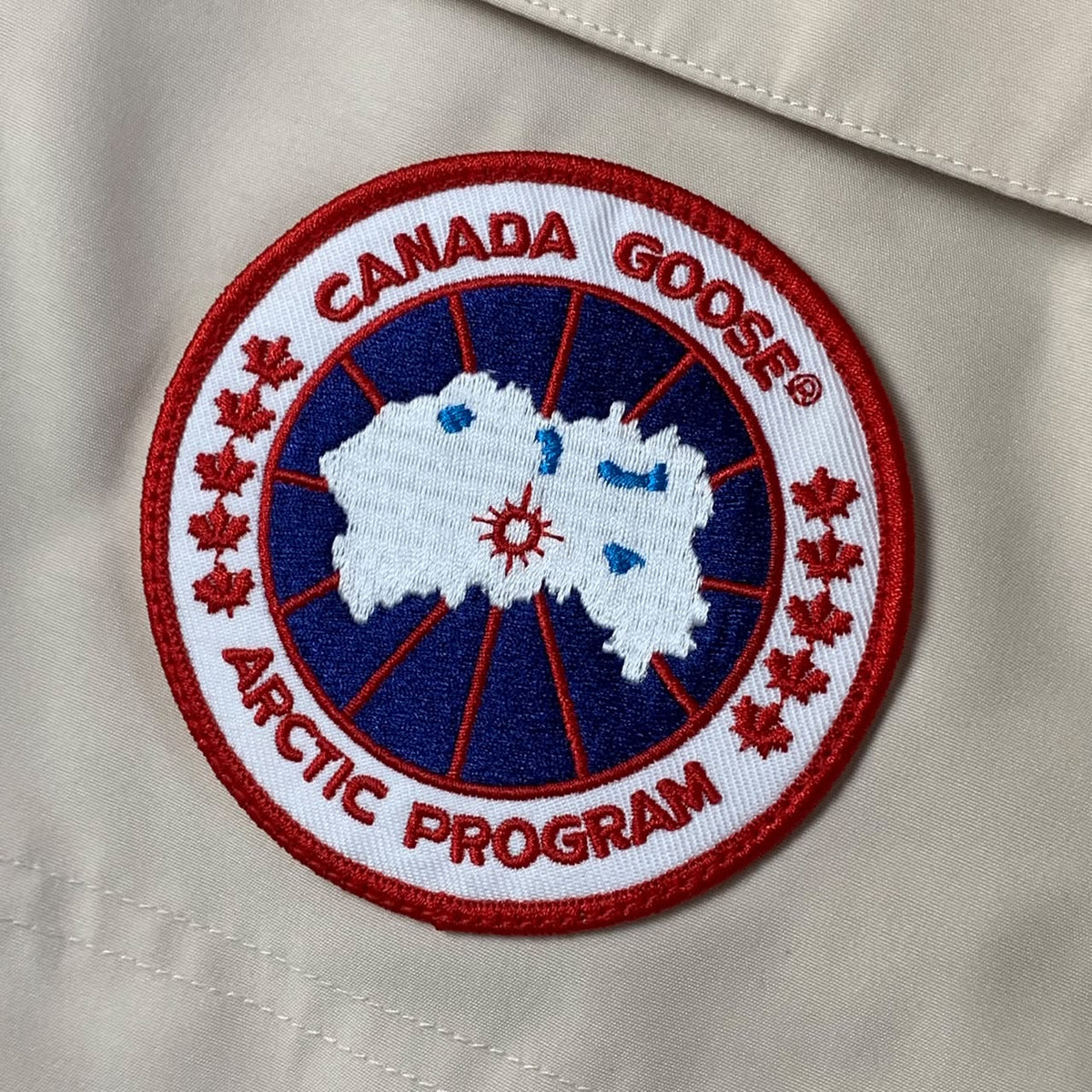 Canada Goose Expedition Parka Cream