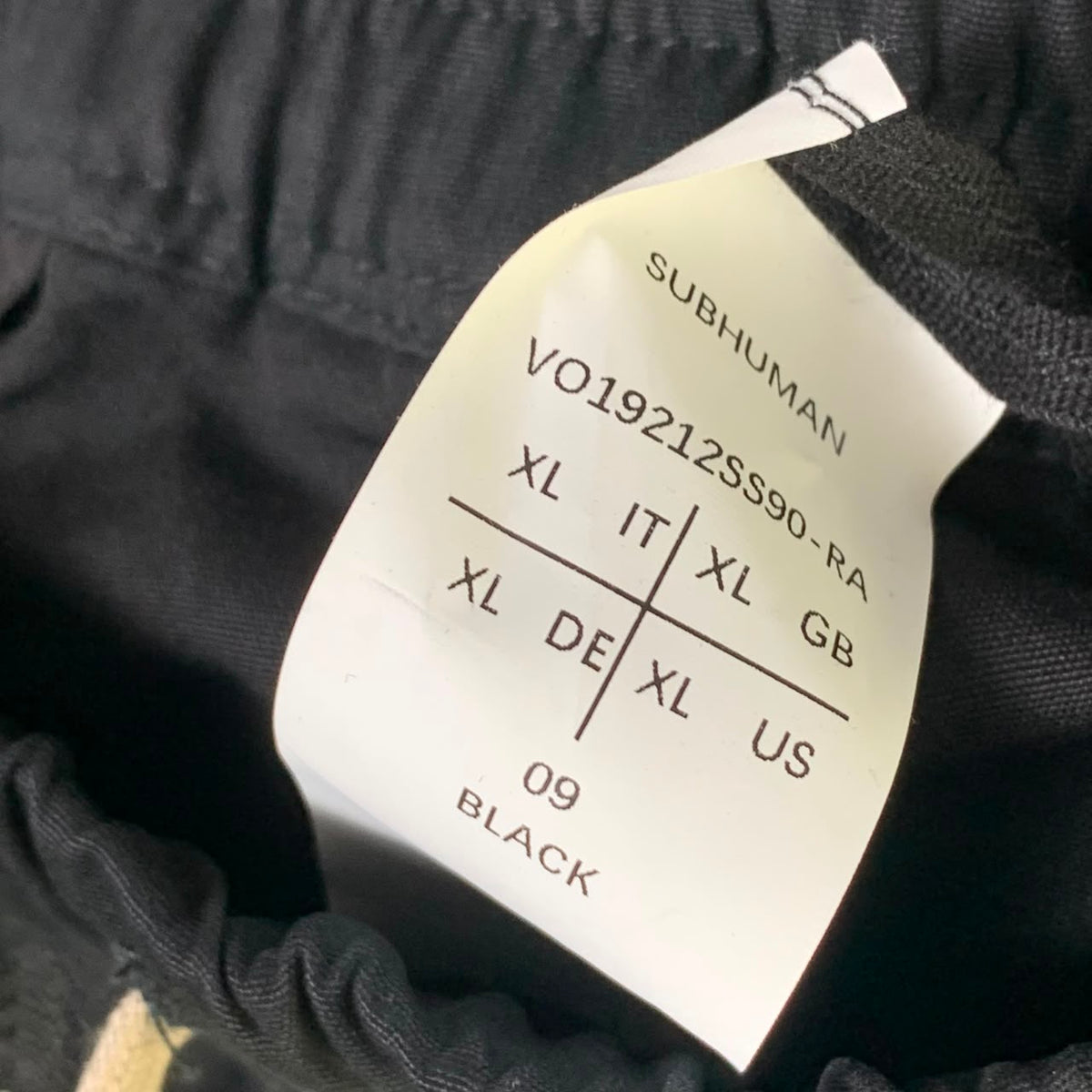 Rick Owens Bauhaus Cargo Pants ‘Black’