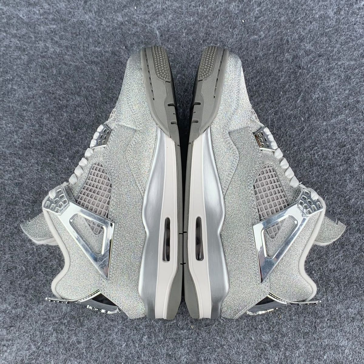 Air Jordan 4 Retro Michael Jackson 'White Glitter Glove'