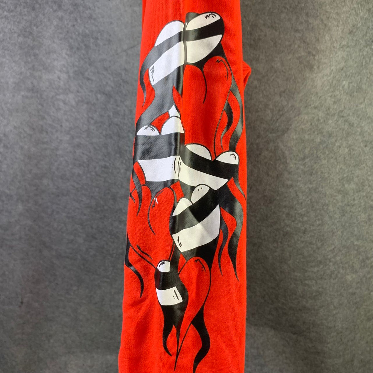 Chrome Hearts Matty Boy Sadistic Lipstick Hoodie 'Red/Orange'