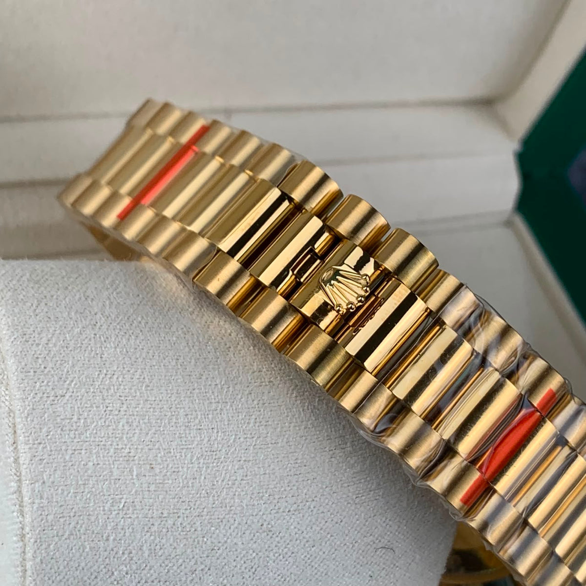 Yellow Gold & Green 40MM Watch