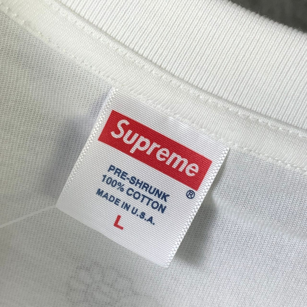 Supreme Relief Box Logo Tee 'White'