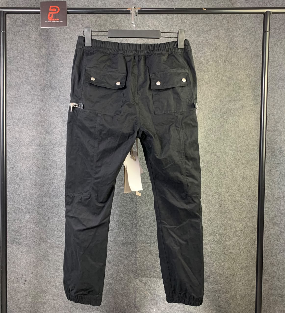 Rick Owens Bauhaus Cargo Pants ‘Black’