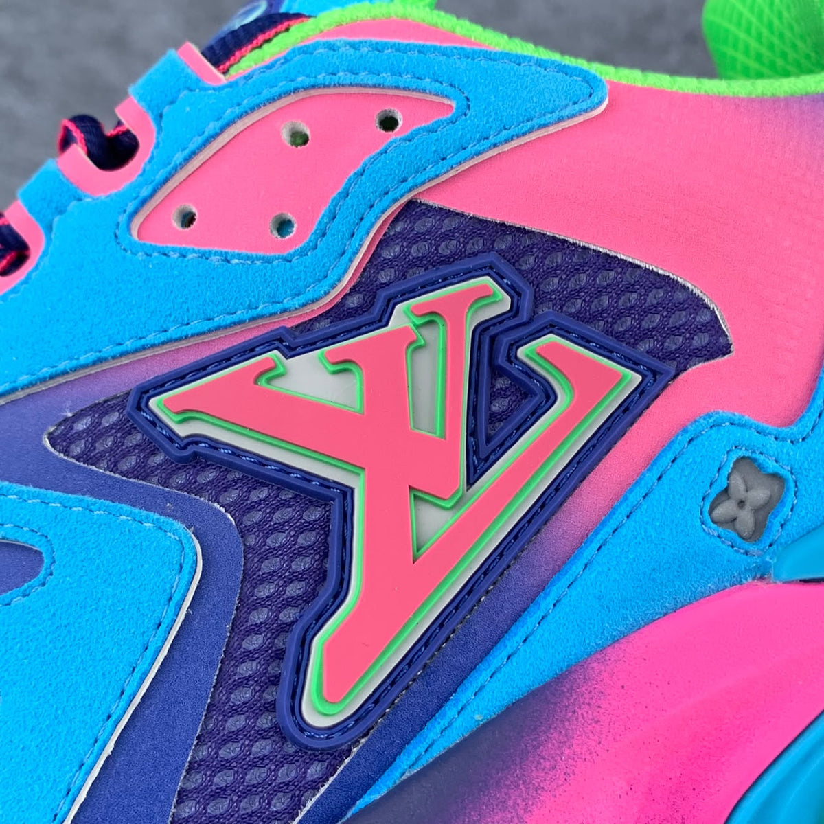 LV Runner Tatic Sneaker 'Blue Pink Green'