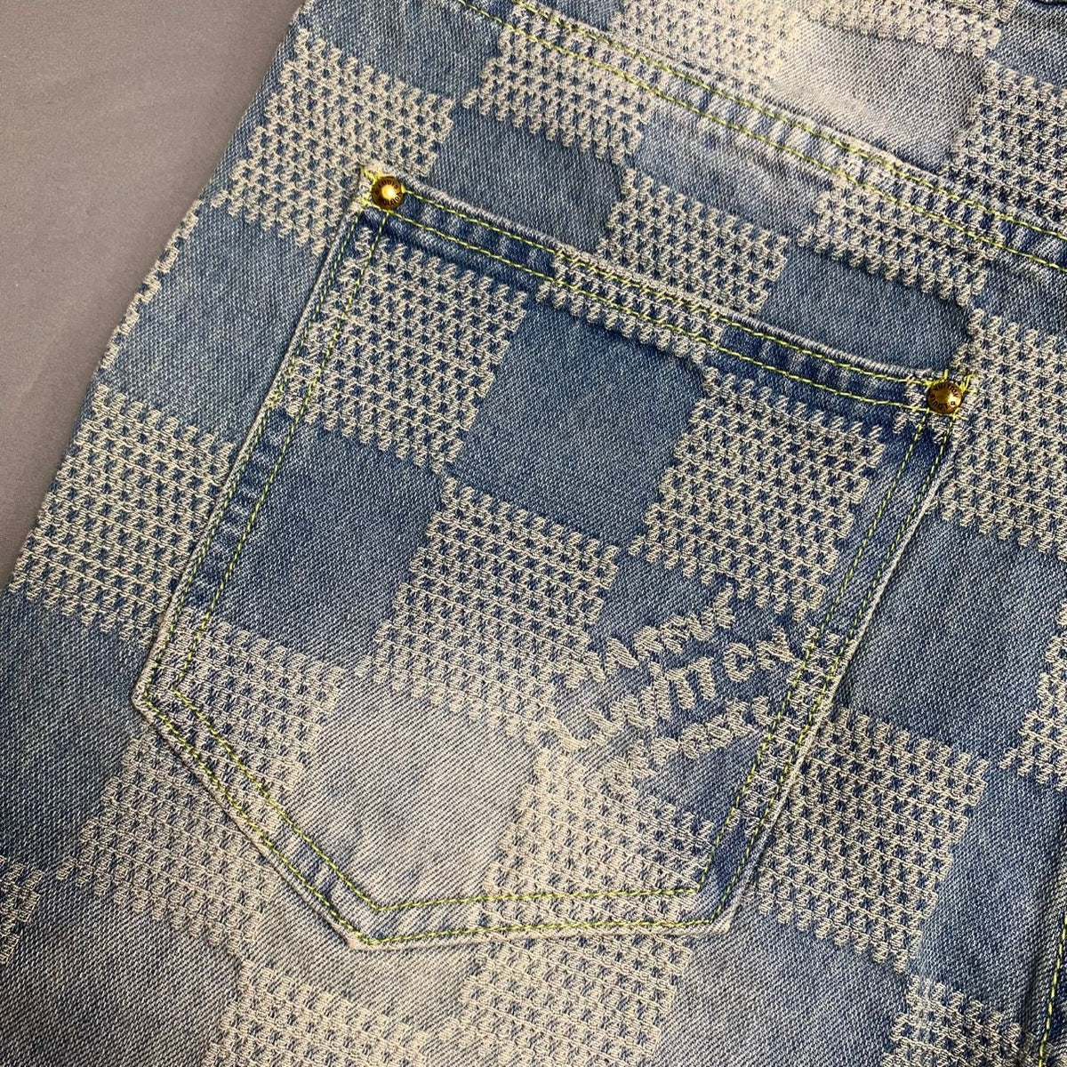 Damier Denim 3D Bootcut