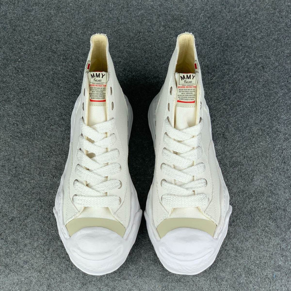 Maison Mihara Yasuhiro Peterson 23 OG Sole Canvas High “White”