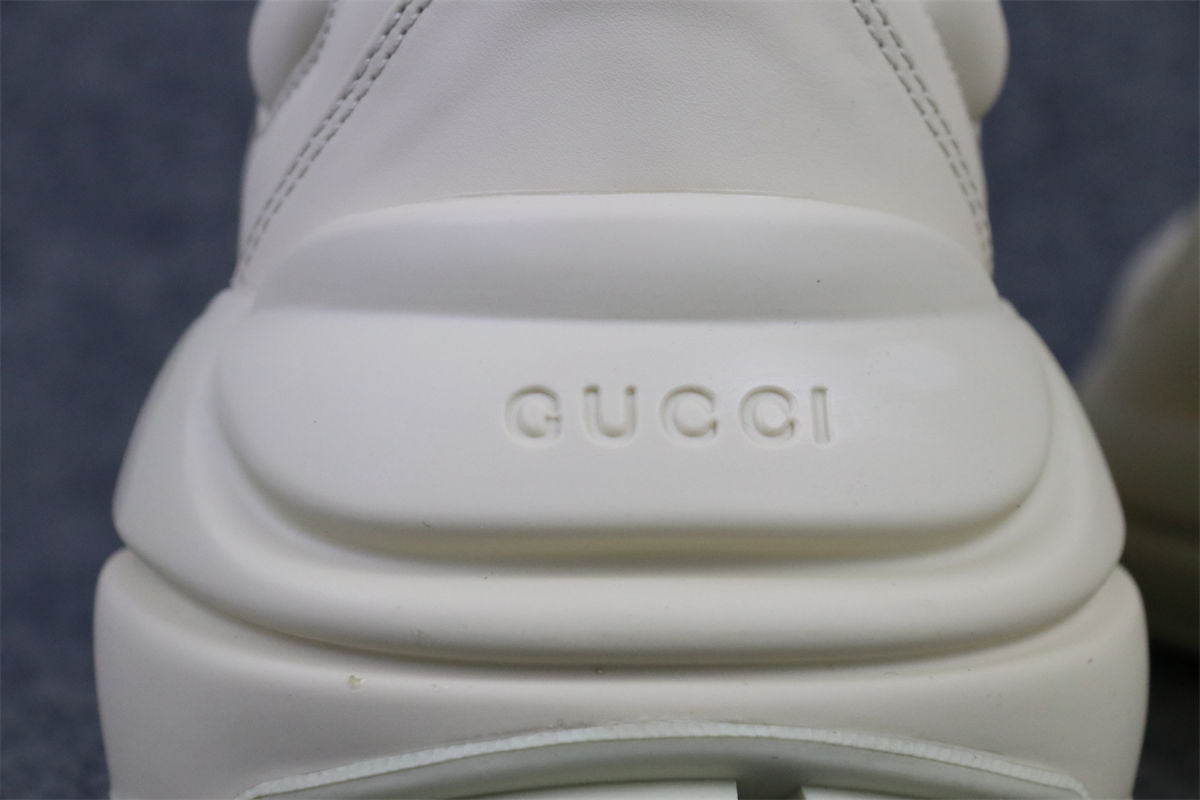 Rhyton Leather Sneaker 'Vintage Logo'