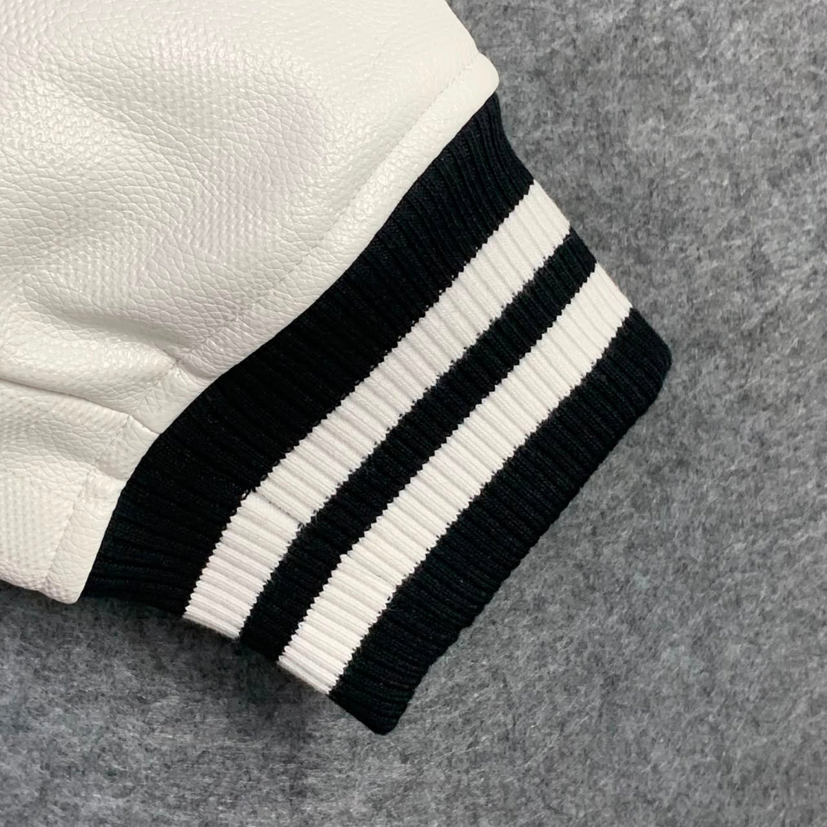 LV Marque Déposée Varsity Jacket 'Black White'