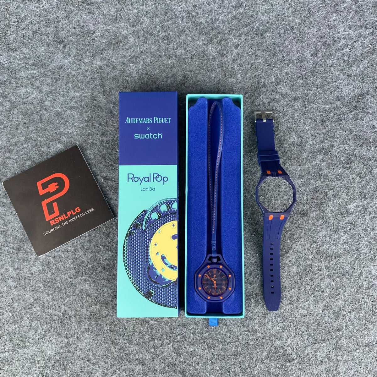 AP x Swatch Royal Pop ‘Orenji Hachi’