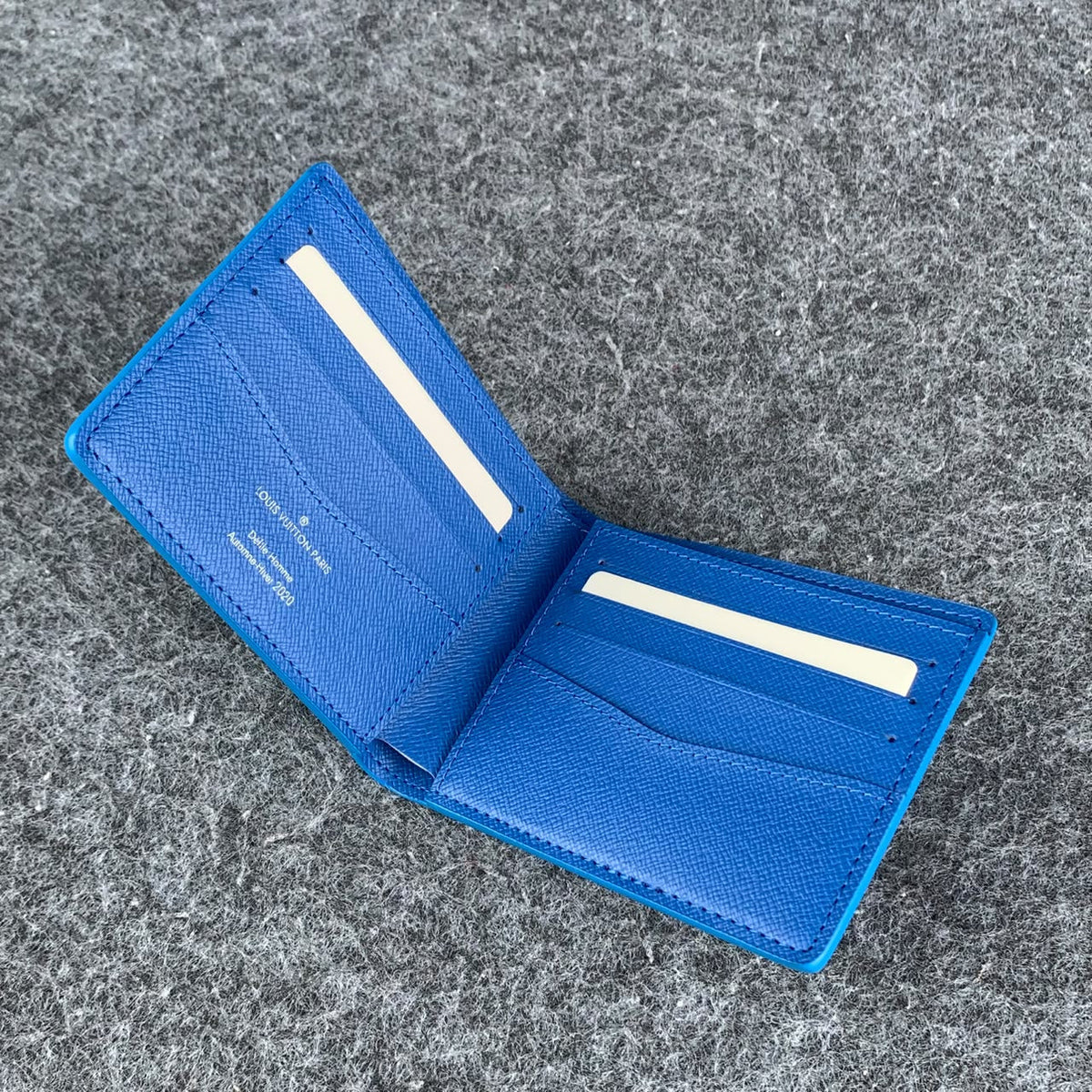 LV Slender Wallet Clouds 'Blue'