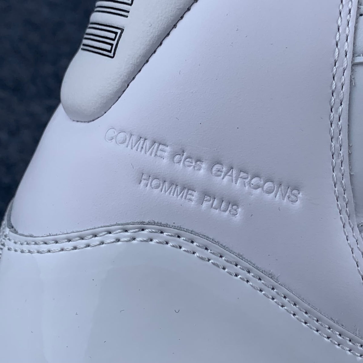 Comme des Garçons x Air Jordan 11 Retro 'White'