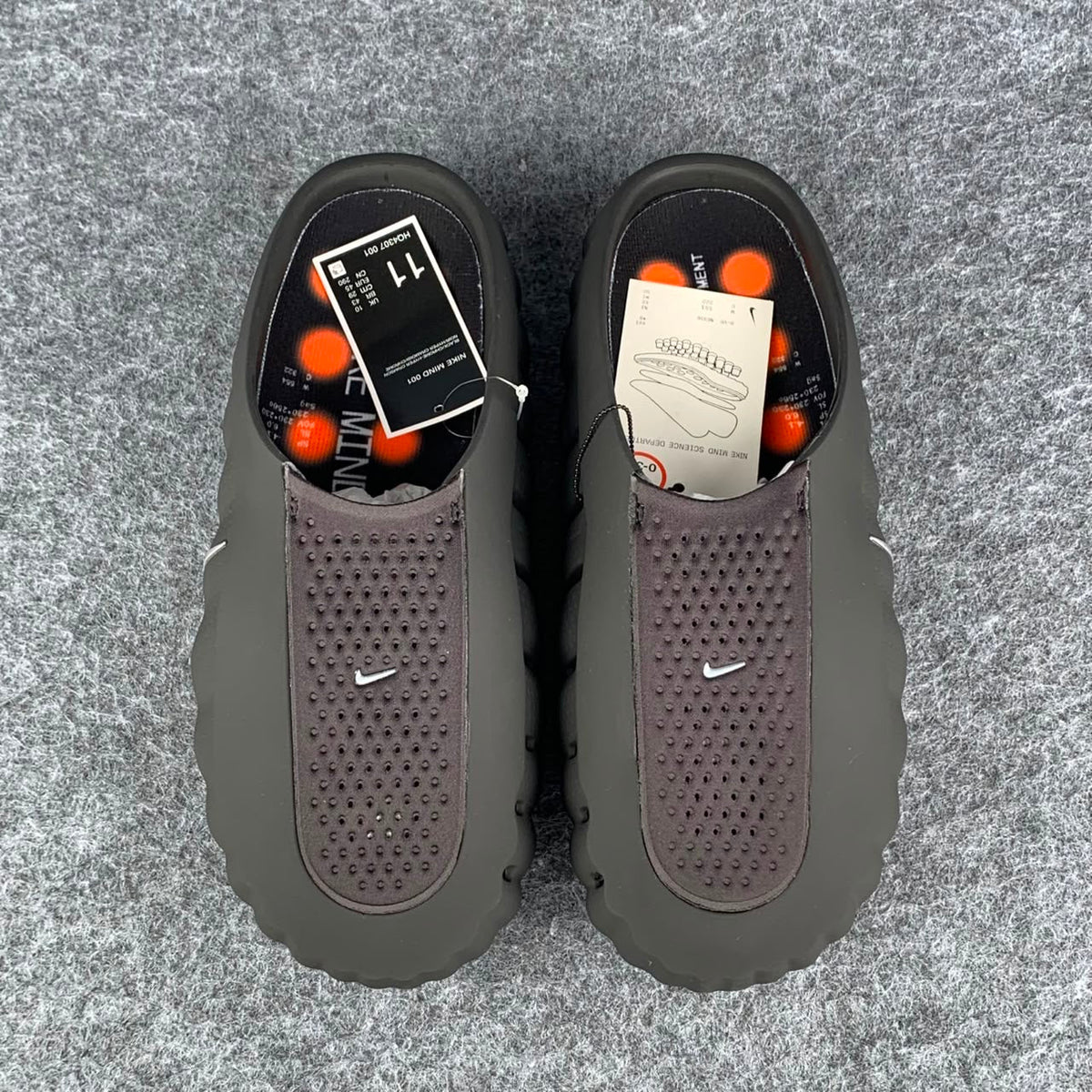 Nike Mind 001 'Black' (We recommend sizing up)