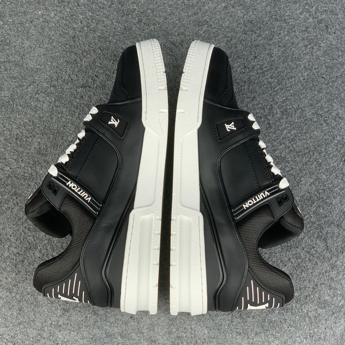LV Trainer Calf Leather 'Matte Black'