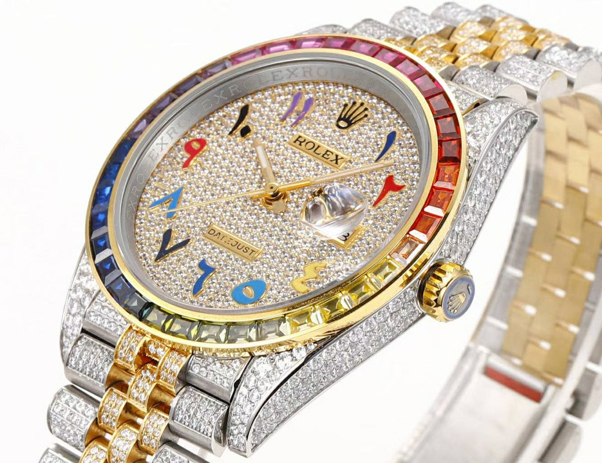 Rainbow Diamond 41MM Watch
