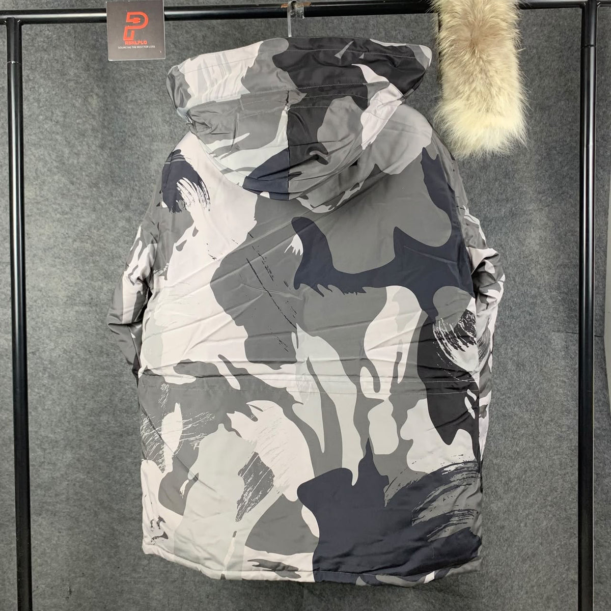 Canada Goose Expedition Parka Gray Camouflage