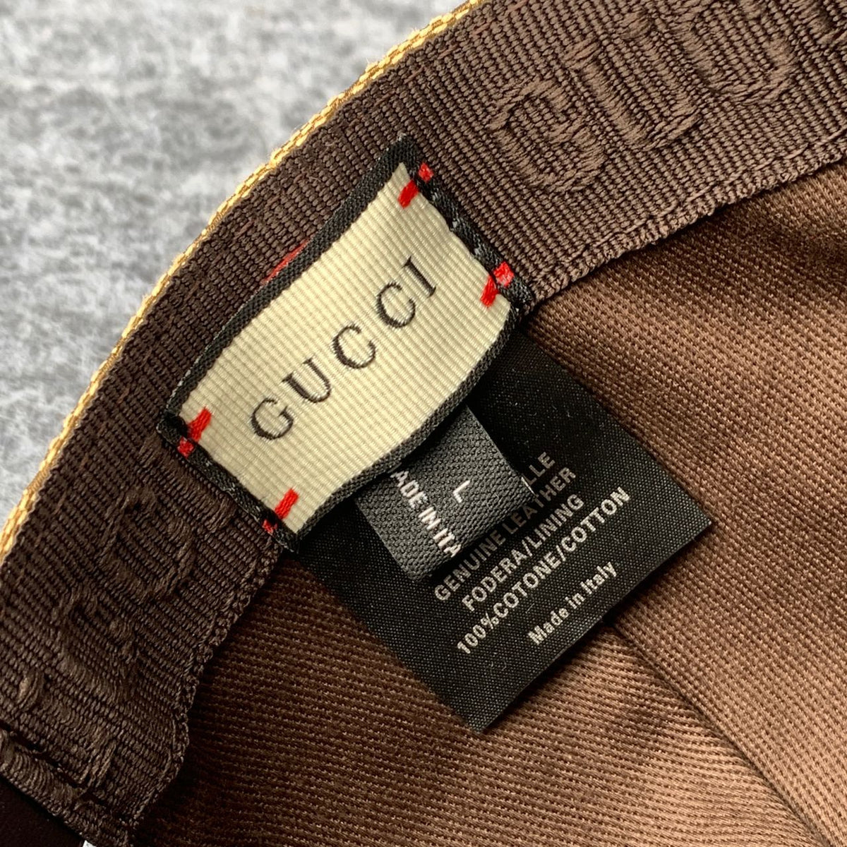 Gucci Original GG Canvas Baseball Hat with Web ‘Beige/Brown’