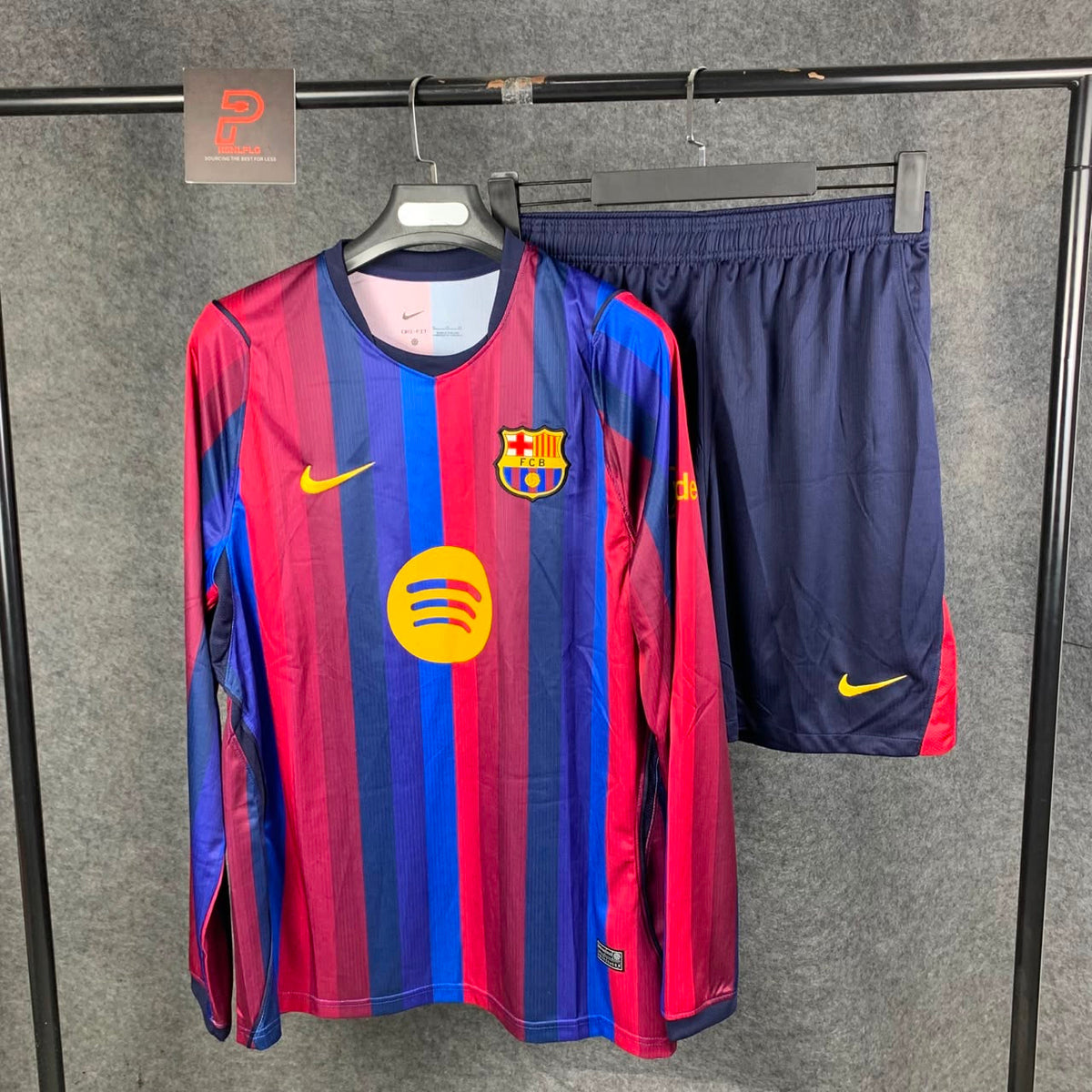 FC Barcelona Long Sleeve Home Kit 2026-2027 (Please put your preferred number and name in the order note)