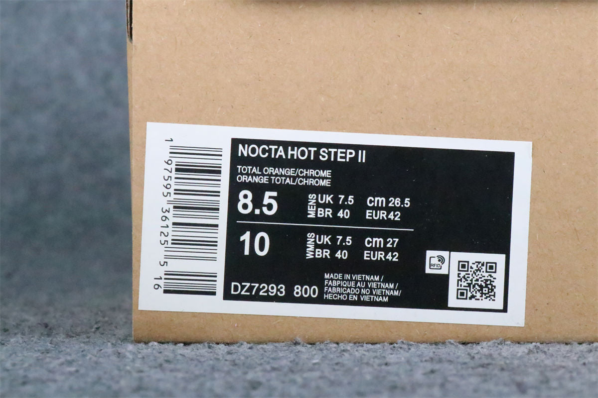 NOCTA x Nike Hot Step 2 'Total Orange'