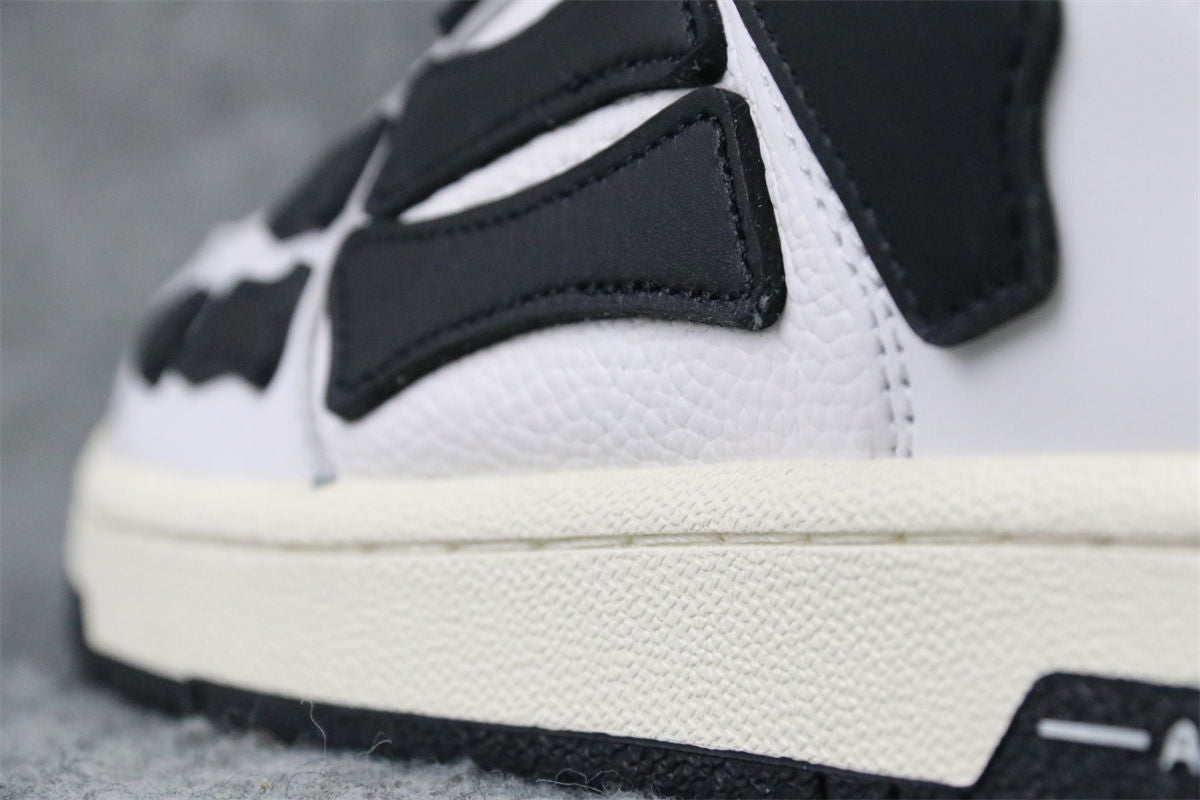 Amiri Skel Top Low 'White Black'