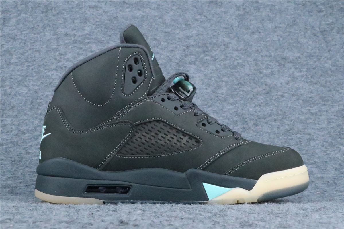 Solefly x Air Jordan 5 Retro 'Black Aurora Green'