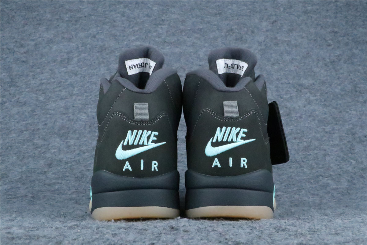 Solefly x Air Jordan 5 Retro 'Black Aurora Green'