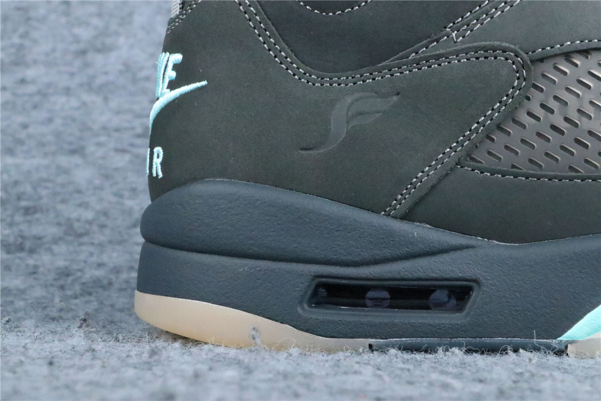 Solefly x Air Jordan 5 Retro 'Black Aurora Green'