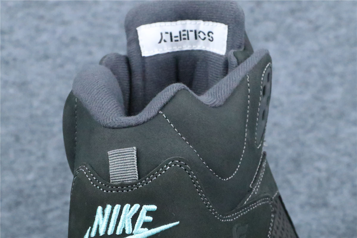 Solefly x Air Jordan 5 Retro 'Black Aurora Green'