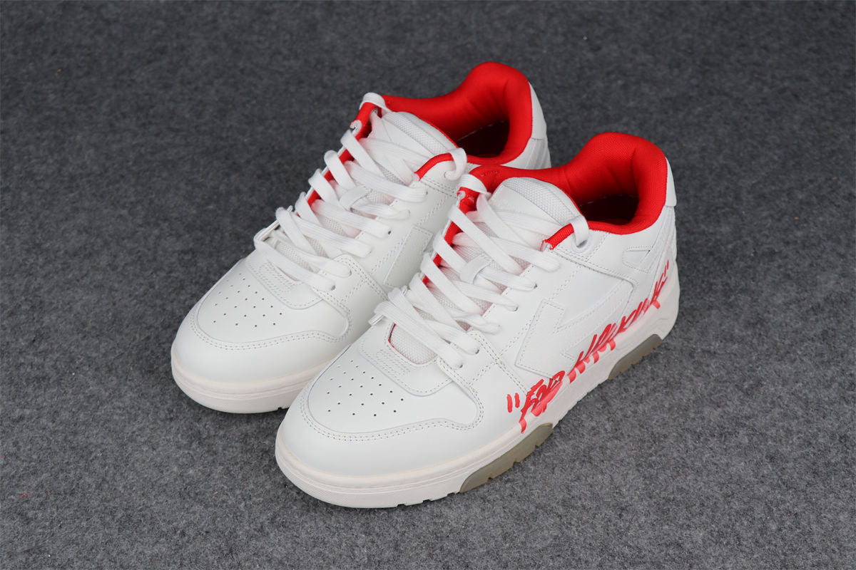 Off-White Out of Office 'For Walking - White Red'