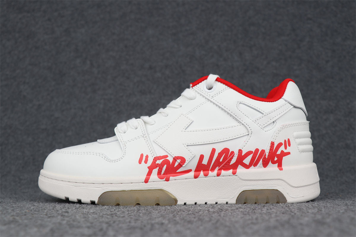 Off-White Out of Office 'For Walking - White Red'