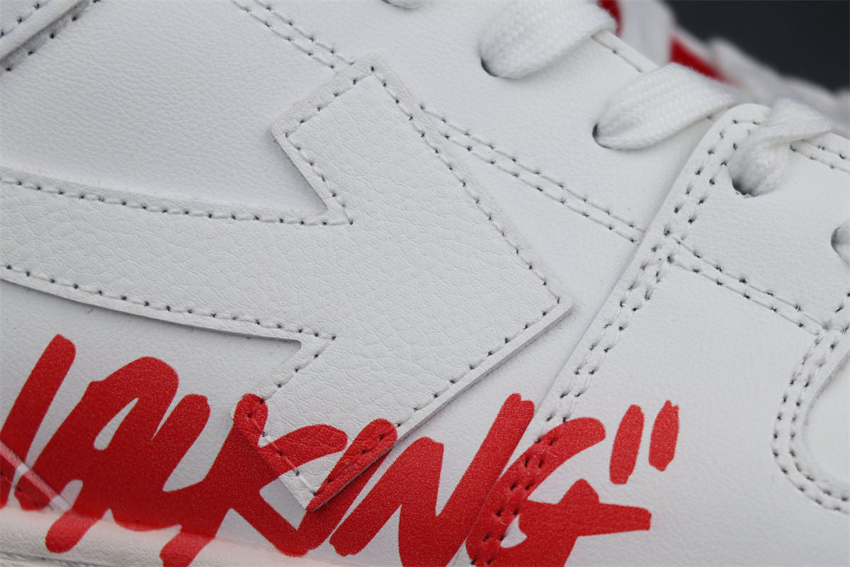 Off-White Out of Office 'For Walking - White Red'
