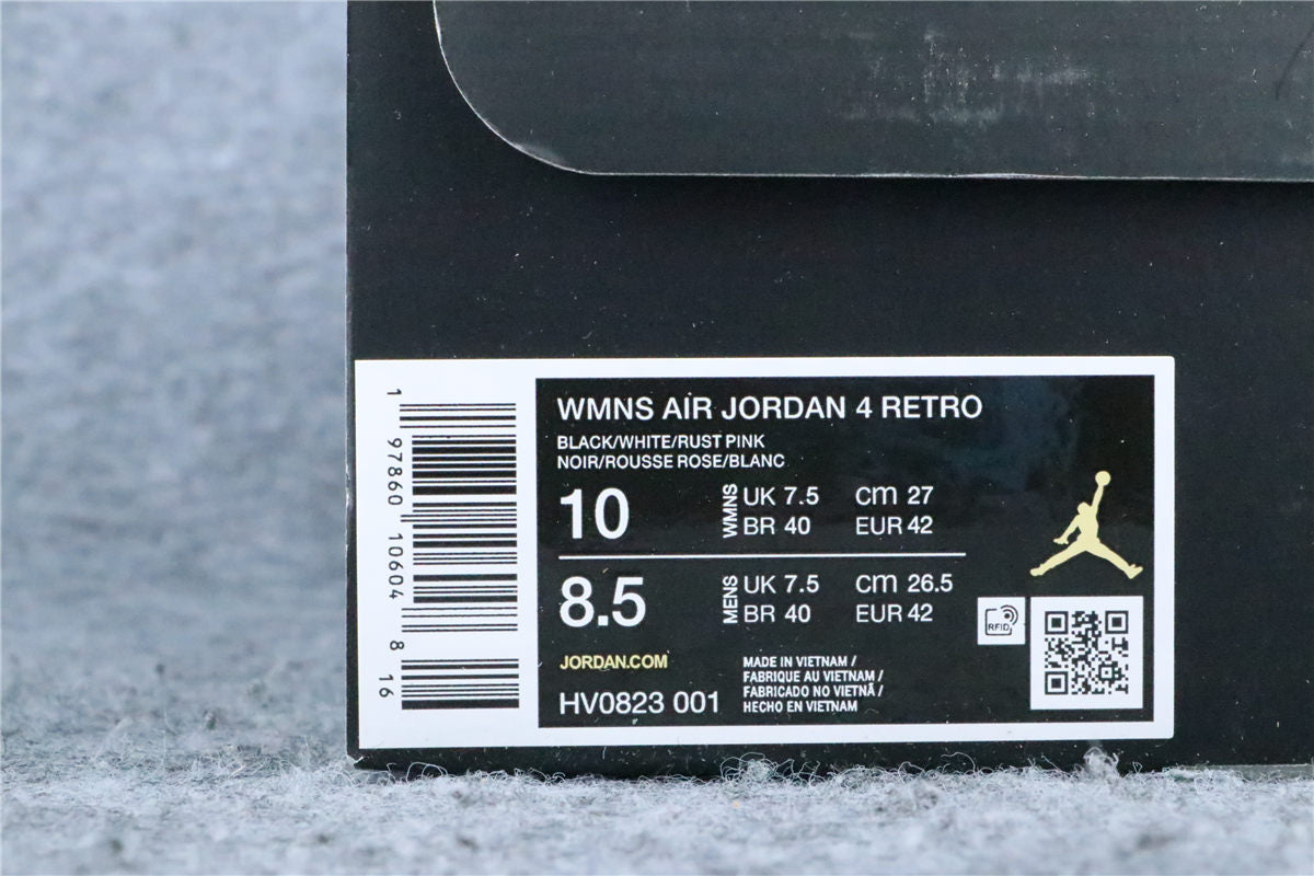 Wmns Air Jordan 4 Retro 'Rust Pink Thunder'