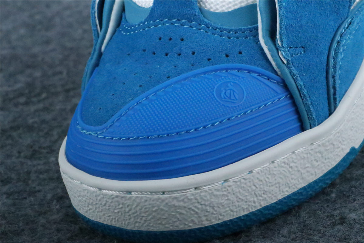(Value Version) Lanvin Curb Patch Sneakers 'Bright Blue'