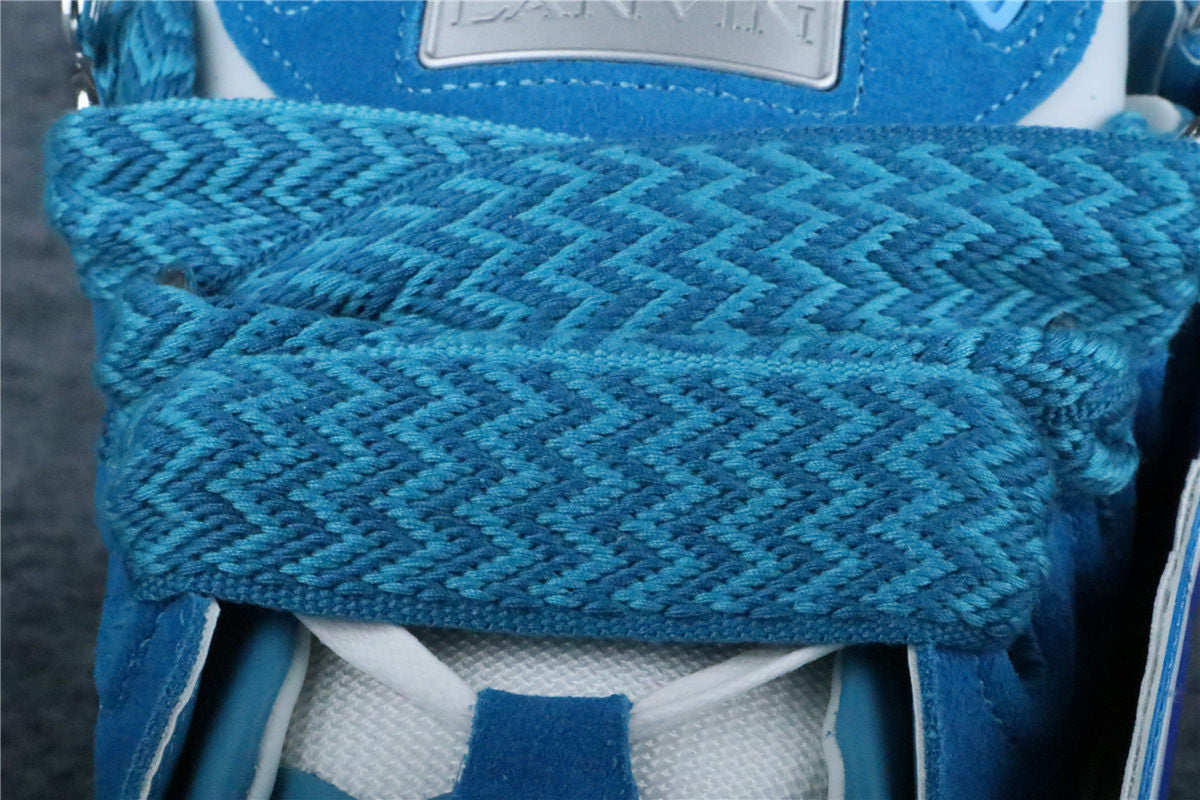 (Value Version) Lanvin Curb Patch Sneakers 'Bright Blue'
