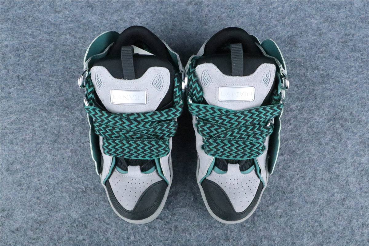 (Value Version) Lanvin Curb Patch Sneakers 'Green'