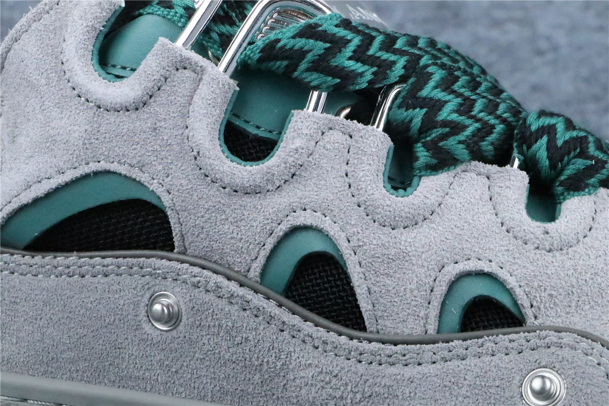 (Value Version) Lanvin Curb Patch Sneakers 'Green'