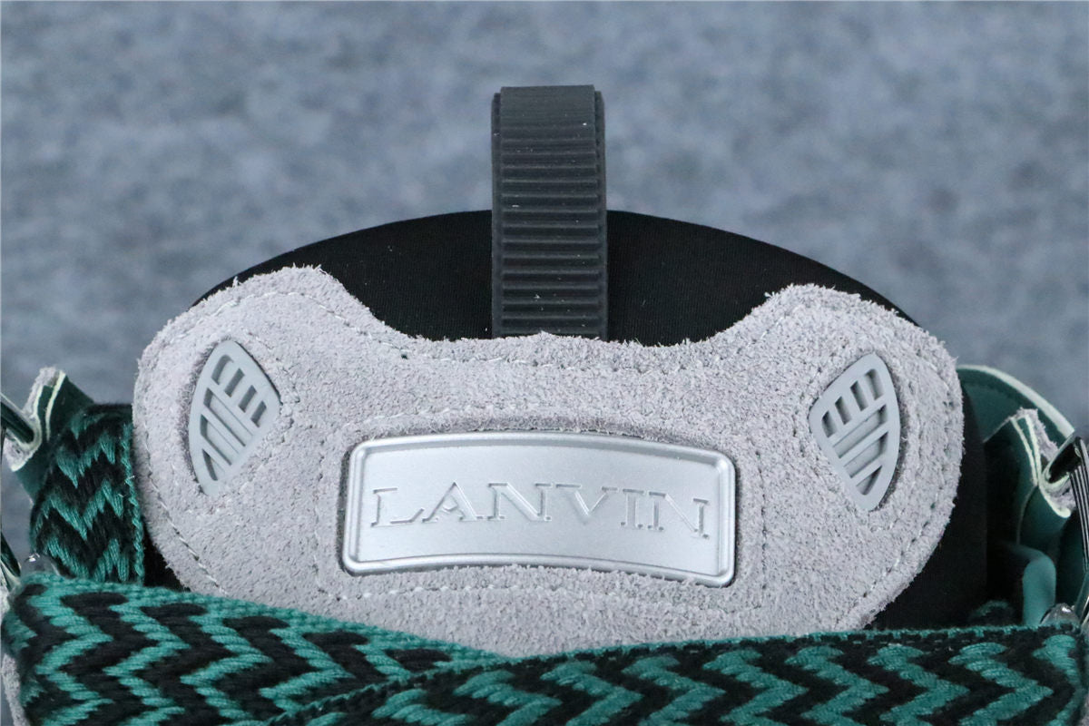 (Value Version) Lanvin Curb Patch Sneakers 'Green'