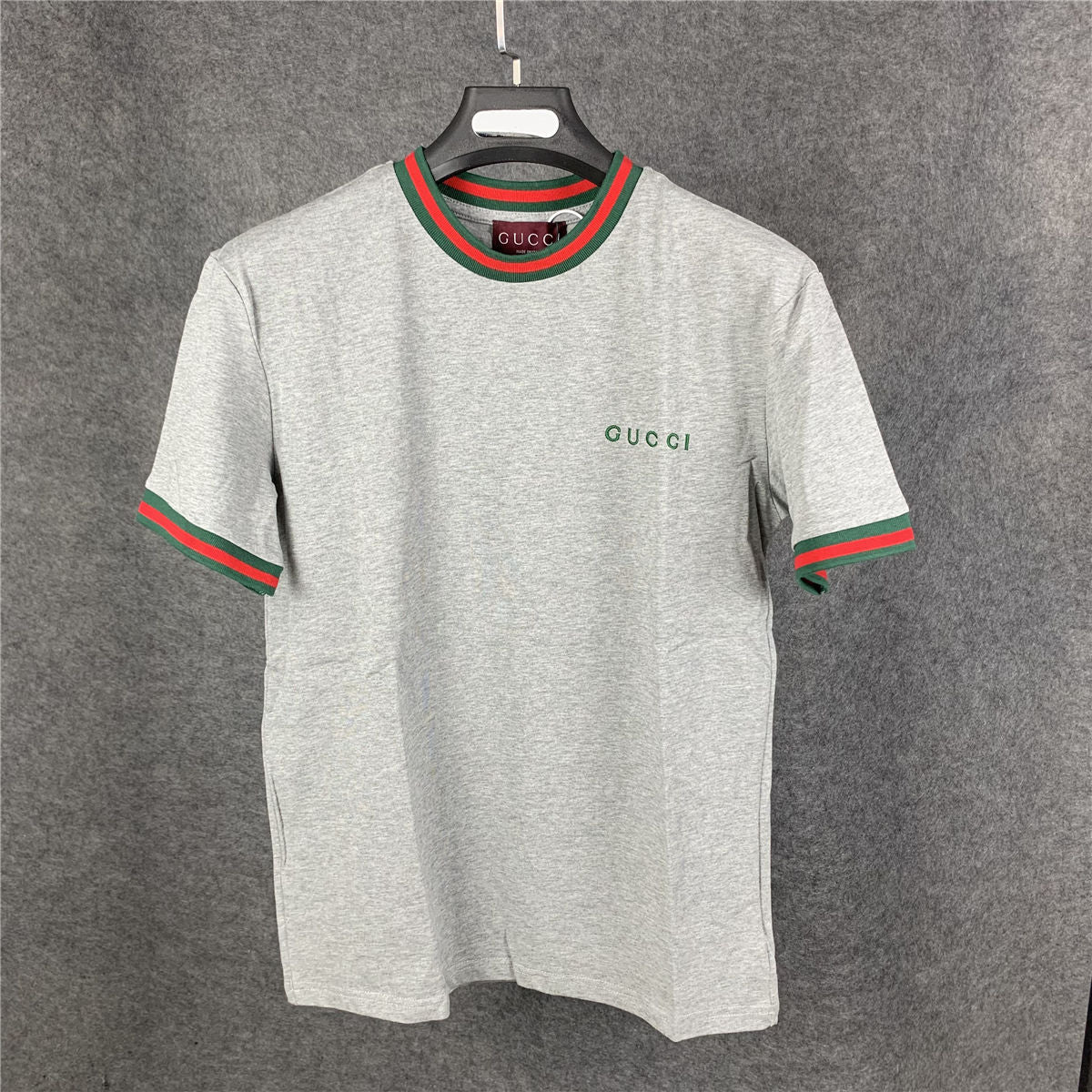 Gucci Cotton T-Shirt 'Grey Melange'