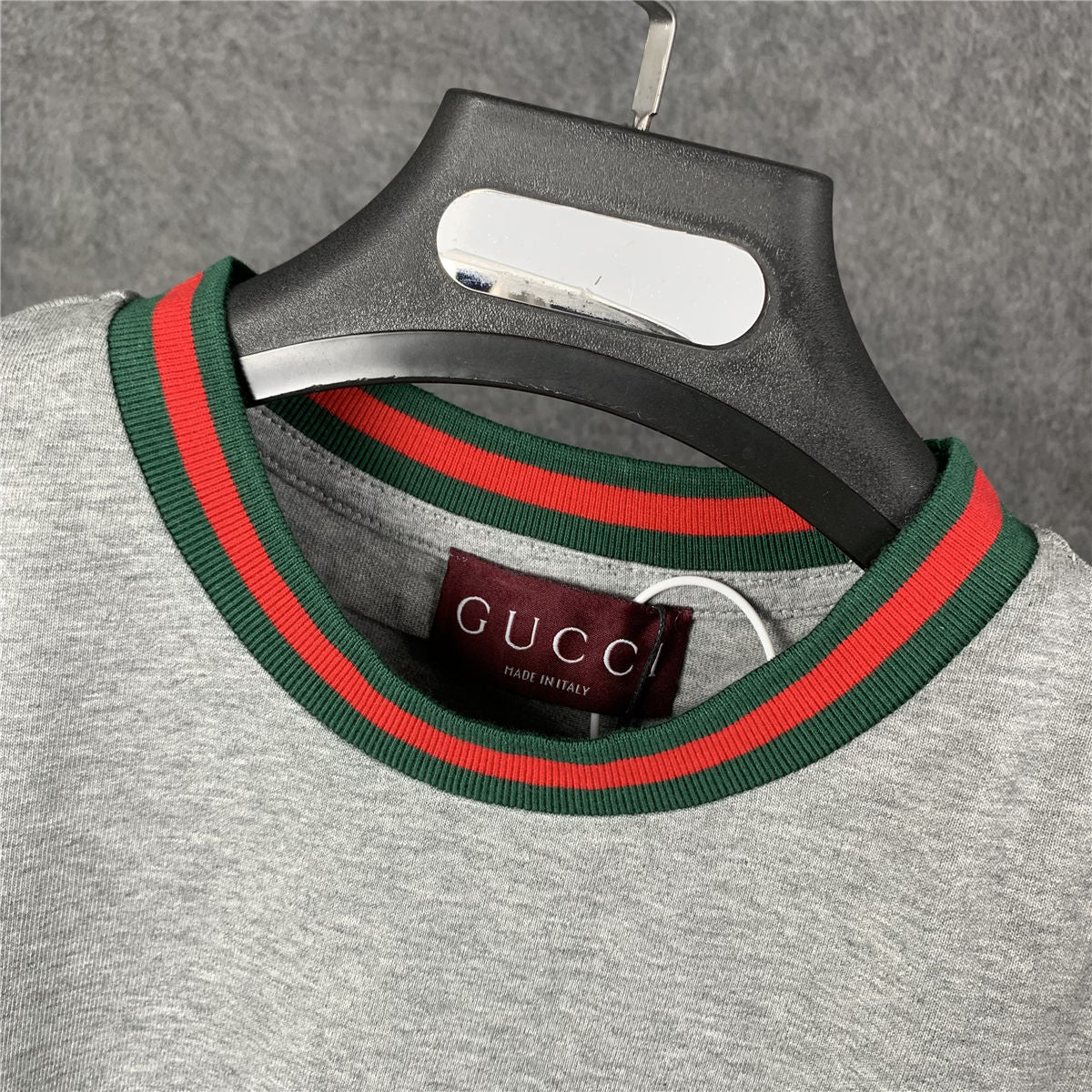Gucci Cotton T-Shirt 'Grey Melange'